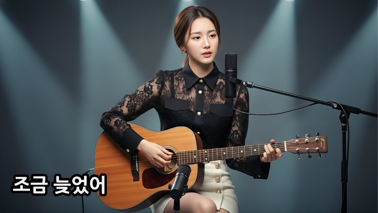 조금 늦었어 | Acoustic Ballad  | Guitar only