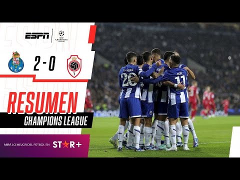 ¡LOS DRAGONES GANARON EN CASA Y SON LÍDERES DEL GRUPO H! | Porto 2-0 Royal Antwerp | RESUMEN