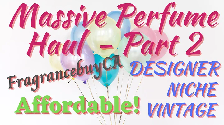 MASSIVE PERFUME HAUL - Part 2 | First Impressions, Unboxing | VINTAGE | Rochas, Maison Lancome etc.