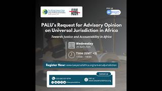 Advisory Opinion on Universal Jurisdiction in Africa