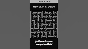Maze Puzzle Brain Game: Can You Solve All 3 Levels? 🔥🧩