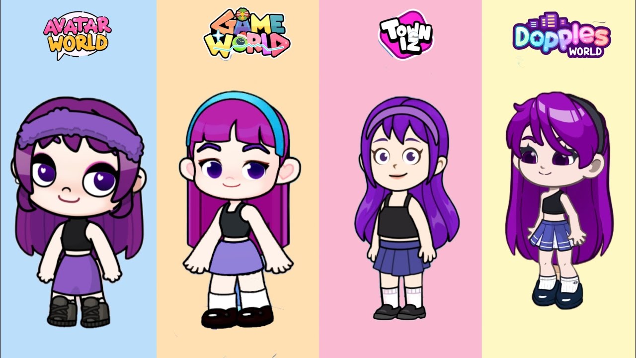 💜behania powerpuff girl Inspired Look In 4 Gameplay