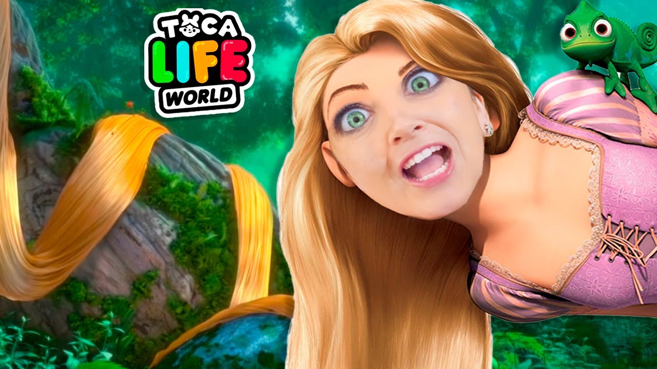 CREO a RAPUNZEL en TOCA LIFE WORLD!