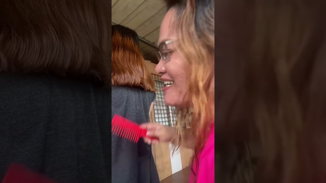 Potong rambut panjang