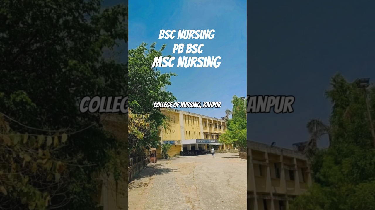 College Tour ✨ | COLLEGE OF NURSING, GSVM CAMPUS, KANPUR | 