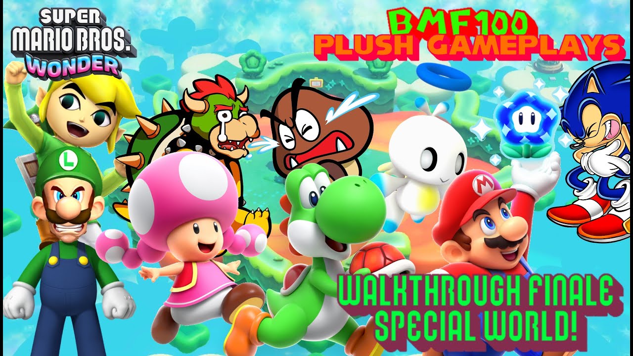 Splatoon2 & Super Mario Bros. Wonder セット Splatoon2 & Super Mario Bros. Wonder セット BMF100 Plush