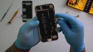 iPhone SE / 5S Telaio del digitalizzatore LCD di sostituzione del display Bianco Video
