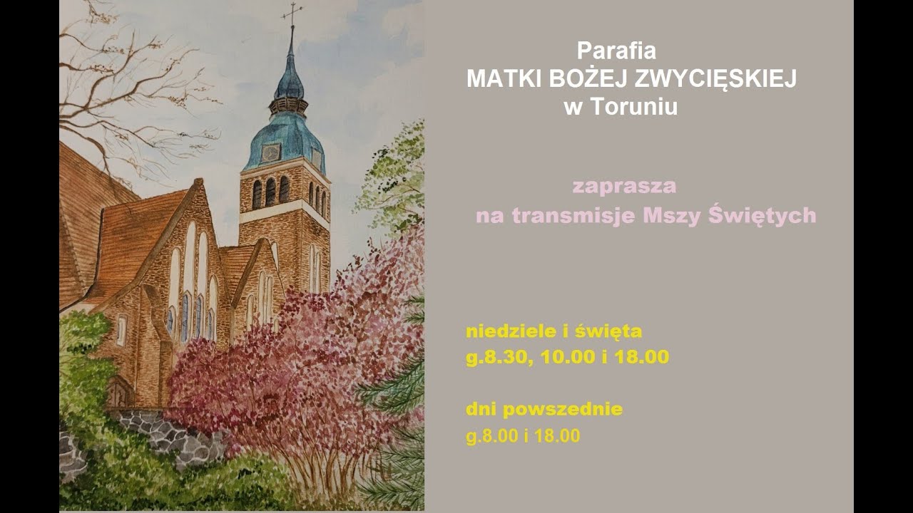 Msza Święta  11.03.2026 g. 8:00