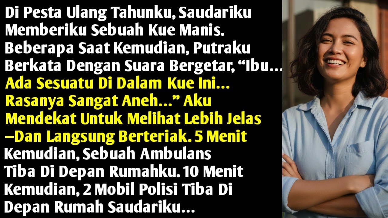 KUE ULANG TAHUN DARI SAUDARIKU BERUBAH JADI MIMPI BURUK—AMBULANS DATANG, POLISI MENYUSUL