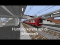 Jalan jalan naik kereta di minecraft