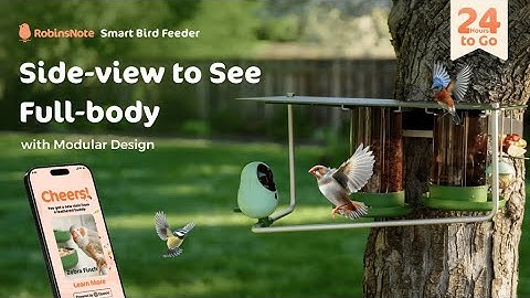 Now on Kickstarter: Most Birdified Smart Feeder: For Birds, By Birds, With Birds