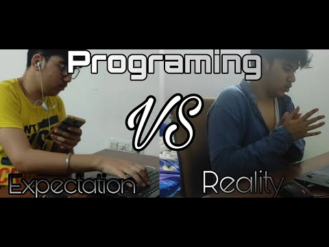 Programming I Expectations vs Reality I