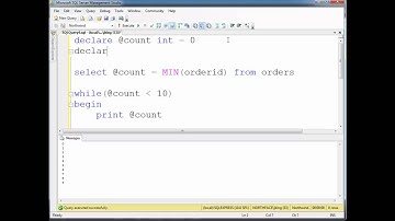 SQL Basic Control Flow