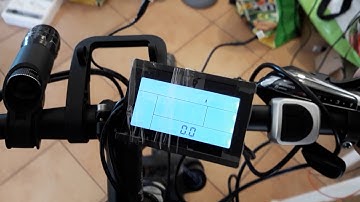 LCD3 showing TSDZ2 motor current -- Flexible OpenSource firmware for Kunteng LCD3