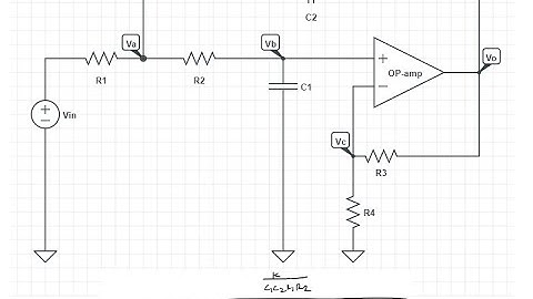 Signals and Systems - Transfer function with pencil and paper