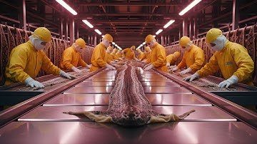 Inside the Python Skin Boot Factory – (Full Process) How Million-Dollar Boots Are Crafted