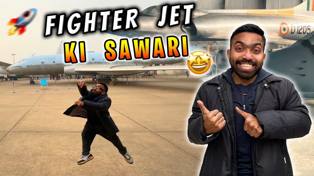 Fighter Jet Ki Sawari 🤩🚀