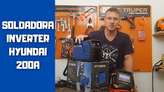 Soldadora Inverter 200A - Hyundai - Muestra - Soldamos - Unboxing - YouTube