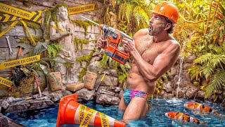 Jai Voulu Construire Un Lagon Géant Dans Mon Salon Jai Du Totalement Changer Le Projet