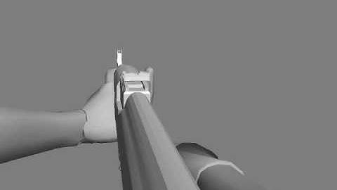 AK-47 reloading animation #3- 3ds max 9