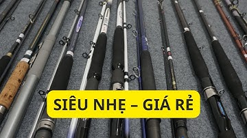 🔥 Cần Lure Carbon 2 Khúc – 3 Khúc Nhật Bãi | Hàng Đẹp Mới Về – Giá Rẻ Cho Cần Thủ 🎣