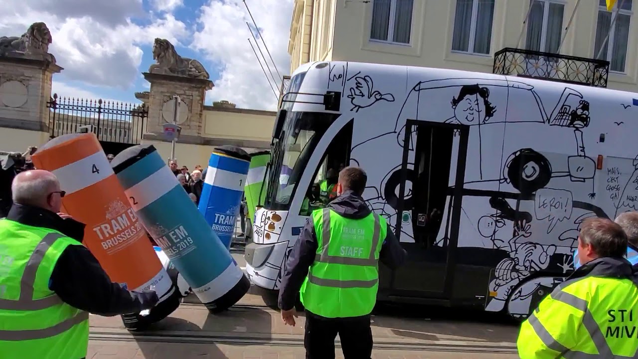 TRAM Bowling in Brussels, Belgium!
