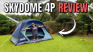 Coleman Skydome 4Person Tent (TESTS + REVIEW!)