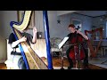 Can&#39;t Help Falling in Love - Harp and Cello