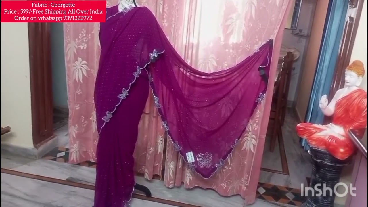 Butterfly Sarees | Giveaway offer after 10 sarees sold out | Budget friendly party wear sarees