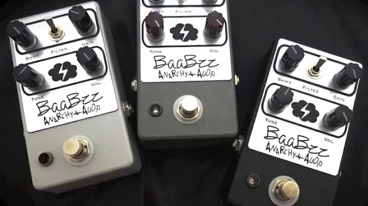 BAA BZZ Anarchy Audio Fuzz Effects Pedal Demo
