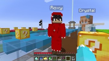 Lucky Block Race BUT I RIGGED Crystal