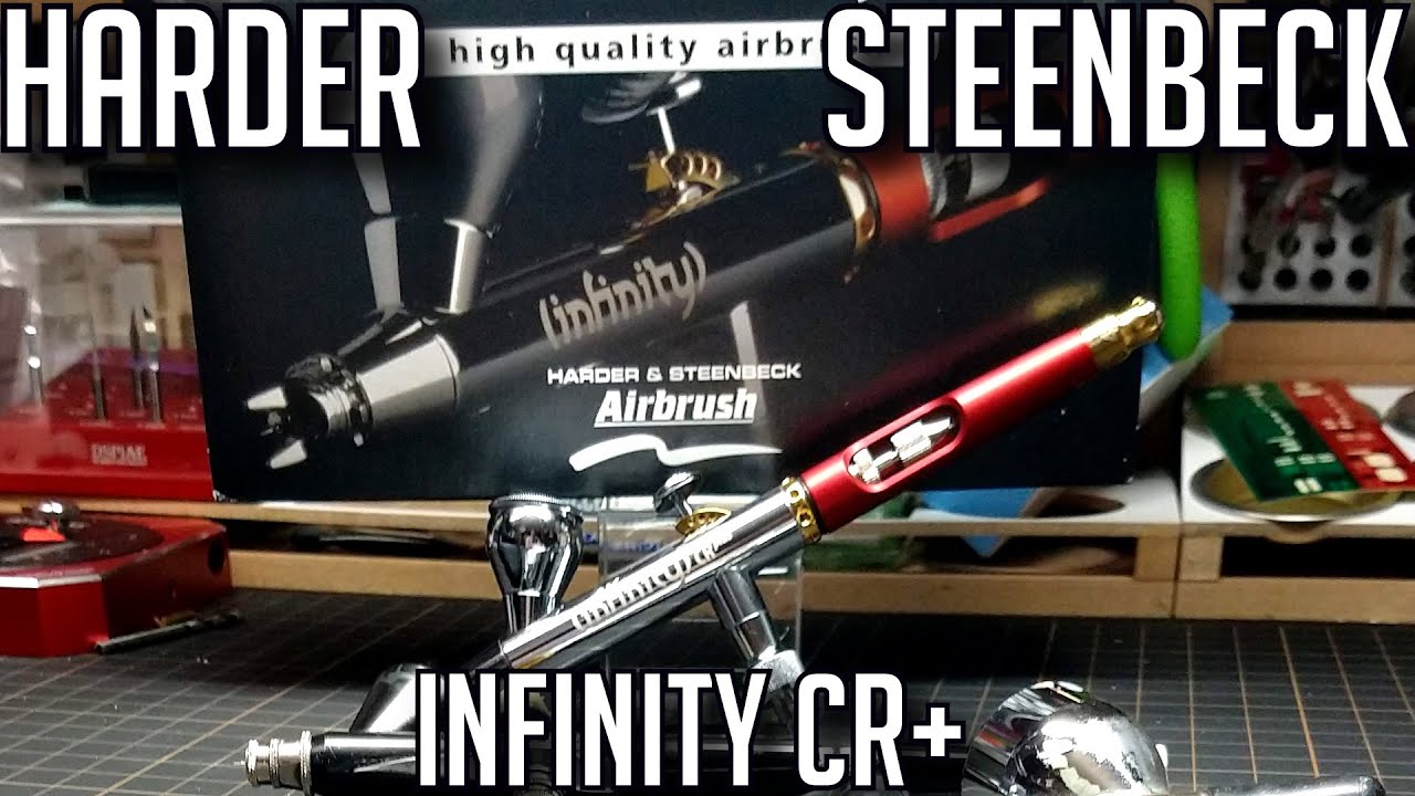 Harder And Steenbeck Infinity CR Plus Airbrush Unboxing and Review ...