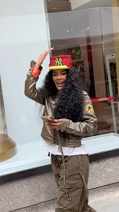 Teyana Taylor is the epitome of cool in camo inspired urban wear #teyanataylor #style #camo #popstar
