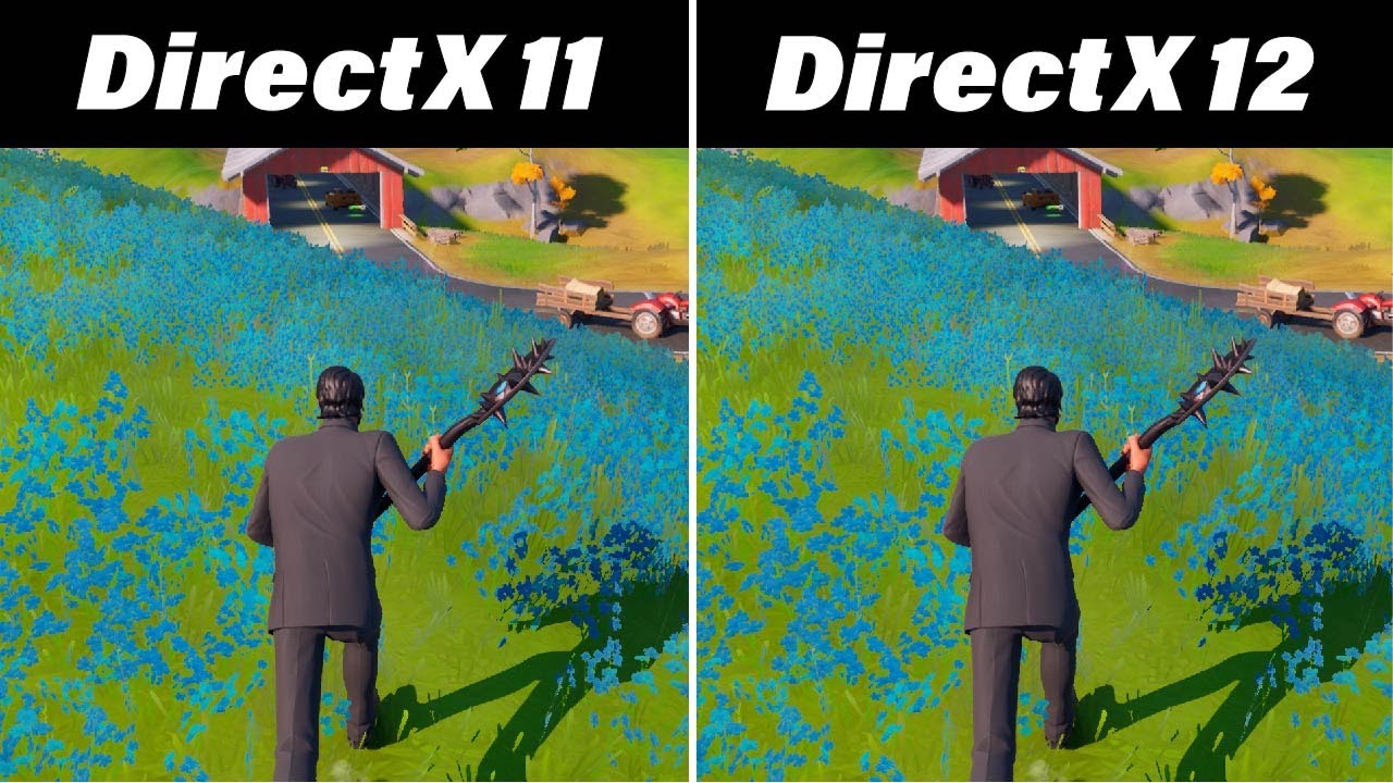 Fortnite Chapter 4 - DirectX 11 vs DirectX 12 vs Performance Mode - FPS  Boost 