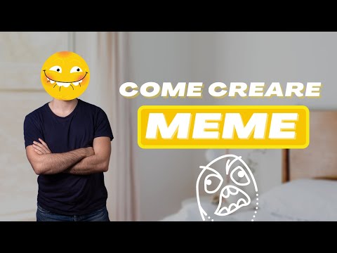 Video: Come Creare Un Meme