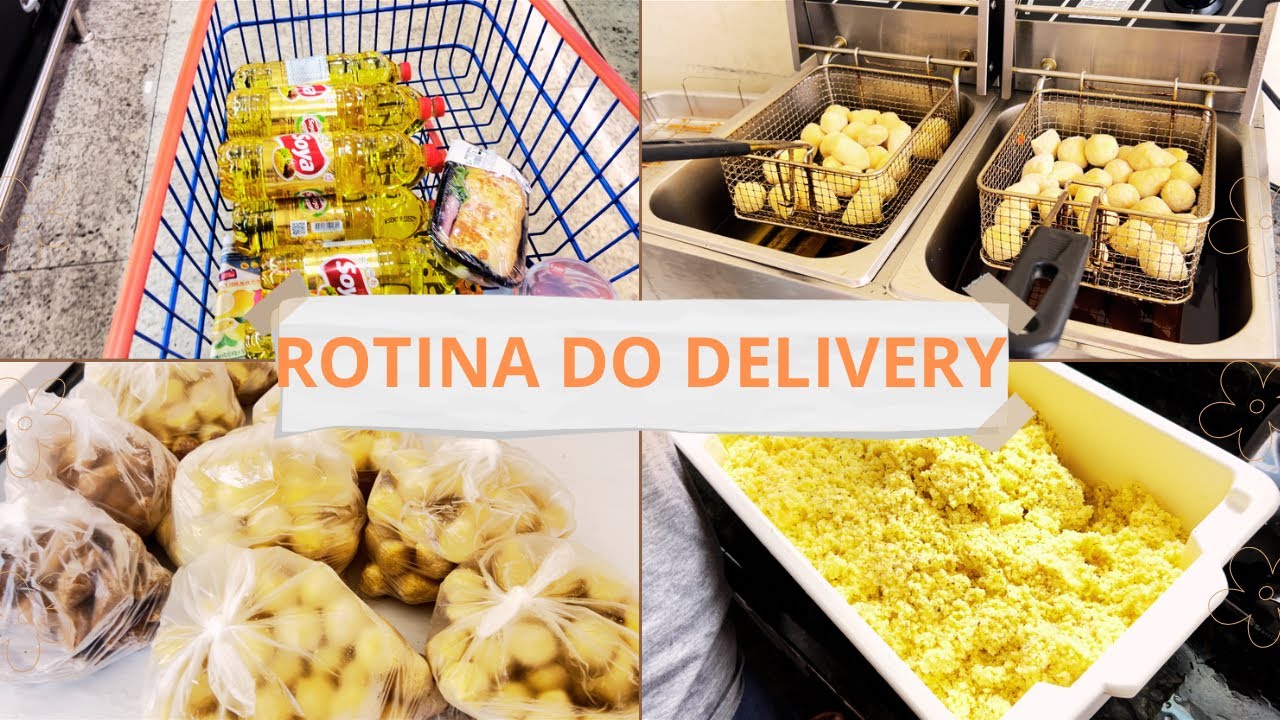 ROTINA DELIVERY DE SALGADOS | DOMINGO E TERÇA