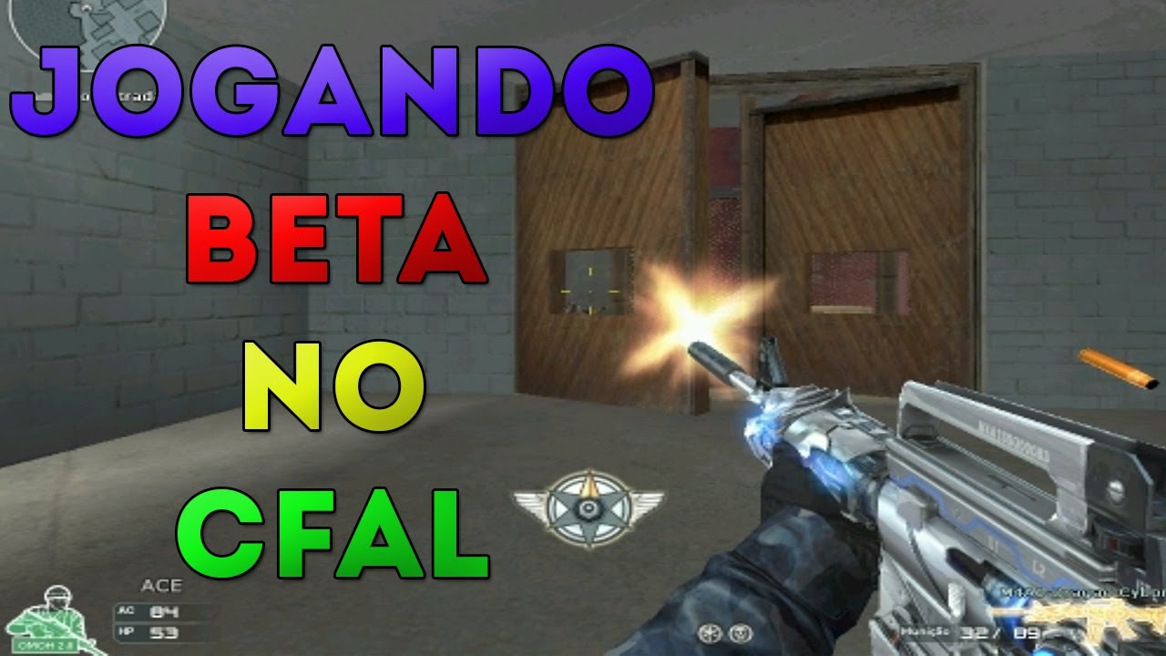 JOGANDO BETA NO CFAL !! ‹ Games Shot › ft.Ca1oTv