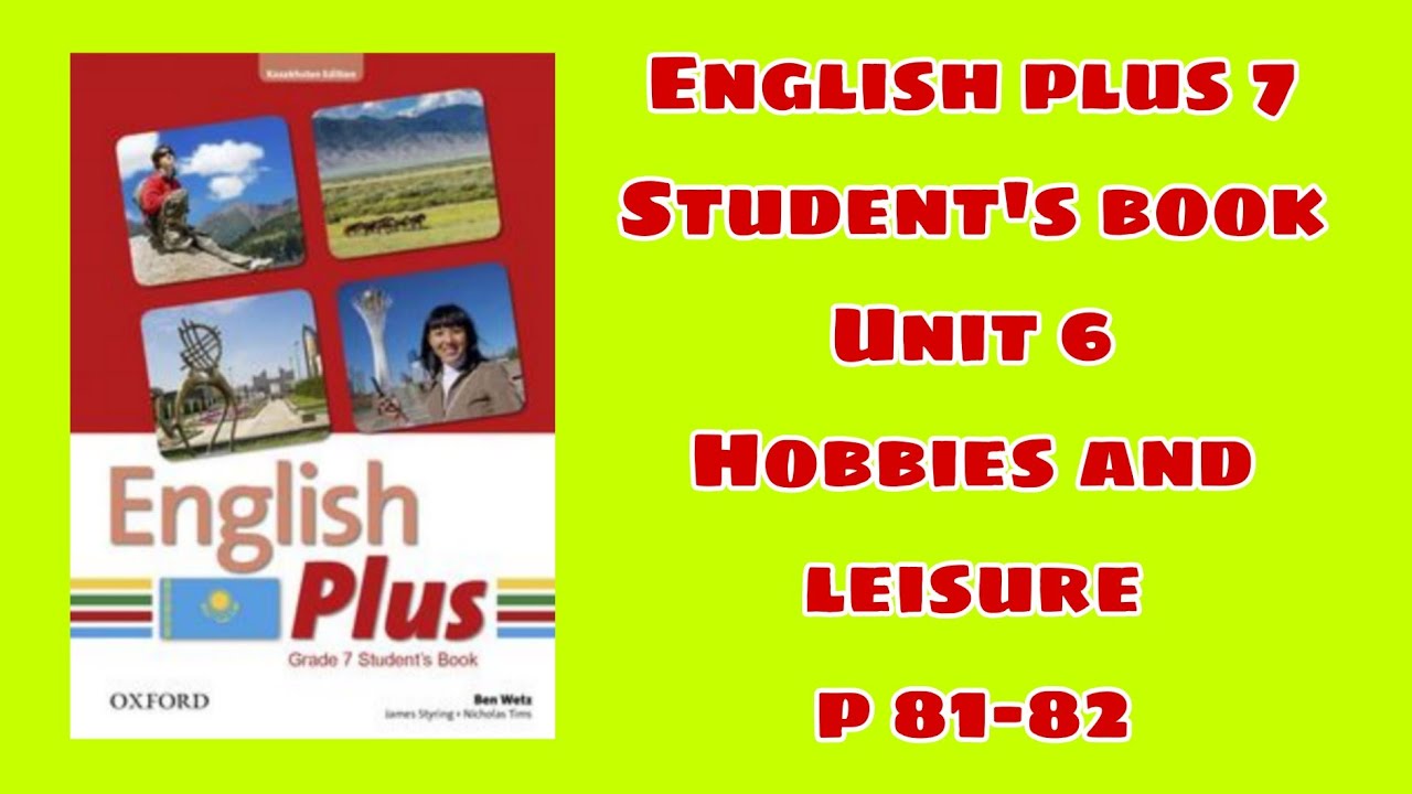 English Plus Options 7 ćwiczenia