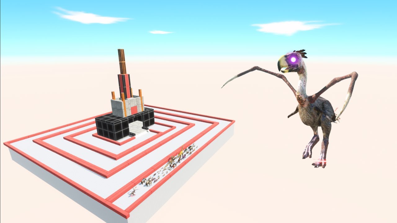 Escape from Alien Terror Birds! | Animal Revolt Battle Simulator