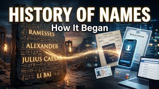 The History of Writing Names | How Naming Traditions Began