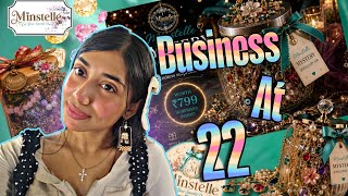 I Started My First Business At The Of 22 | Minstelle😭✨