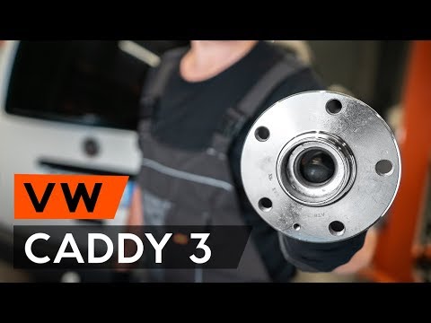 Så byter du bakre hjullager på VW CADDY 3 (2KB) [GUIDE AUTODOC]