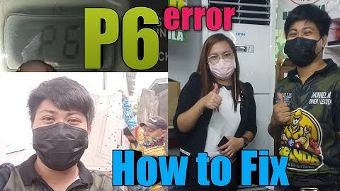 P6 Ed error How to fix