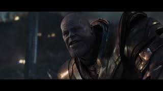 trinity(Thor Tony Steve) Vs Thanos Hindi  Avengers Endgame Hindi HD 4K Clip 1080p