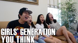 Girls' Generation (소녀시대)- You Think (Reaction Video)