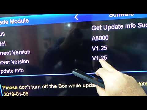 how we update istar box A8000 plus /arabic  language