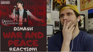 Actor and Filmmaker REACTION and ANALYSIS - DIMASH "WAR AND PEACE” LIVE!