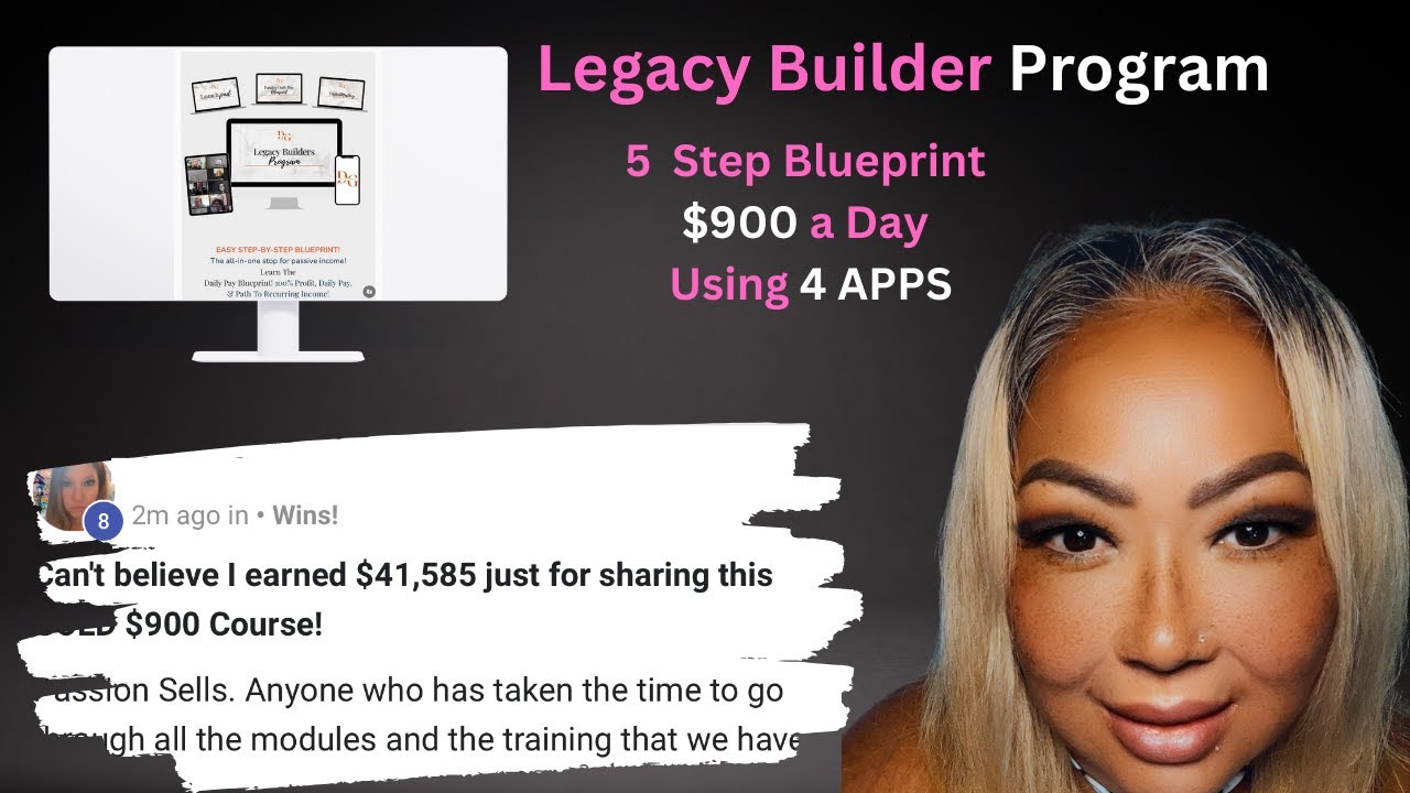5 Step Blueprint to Earn $900 a day Hear testimonies of normal people ...