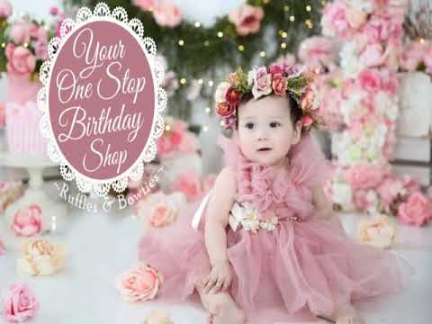 customized 1st birthday outfits