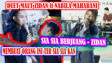 SIA SIA BERJUANG - ZINIDIN ZIDAN (OFFICIAL LIVE MUSIC VIDEO) ZIDAN ft NABILA SUAKA